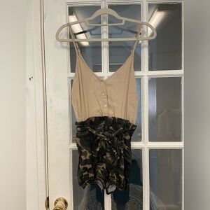 Camo romper